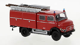 101-47172 - H0 - Mercedes LAF 1113 TLF 16 Aufbau Klappen rot, schwarz, 1970